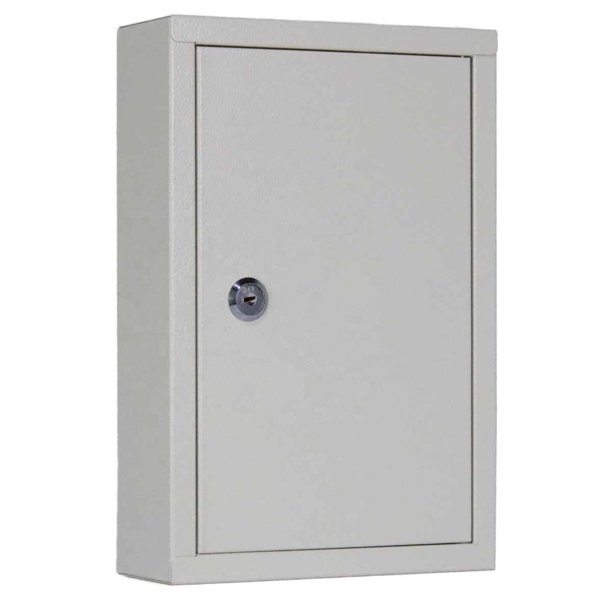 Square Corner Key Management Cabinet Wall Mounted  Key Lockers Hide 40 Key Cabinet