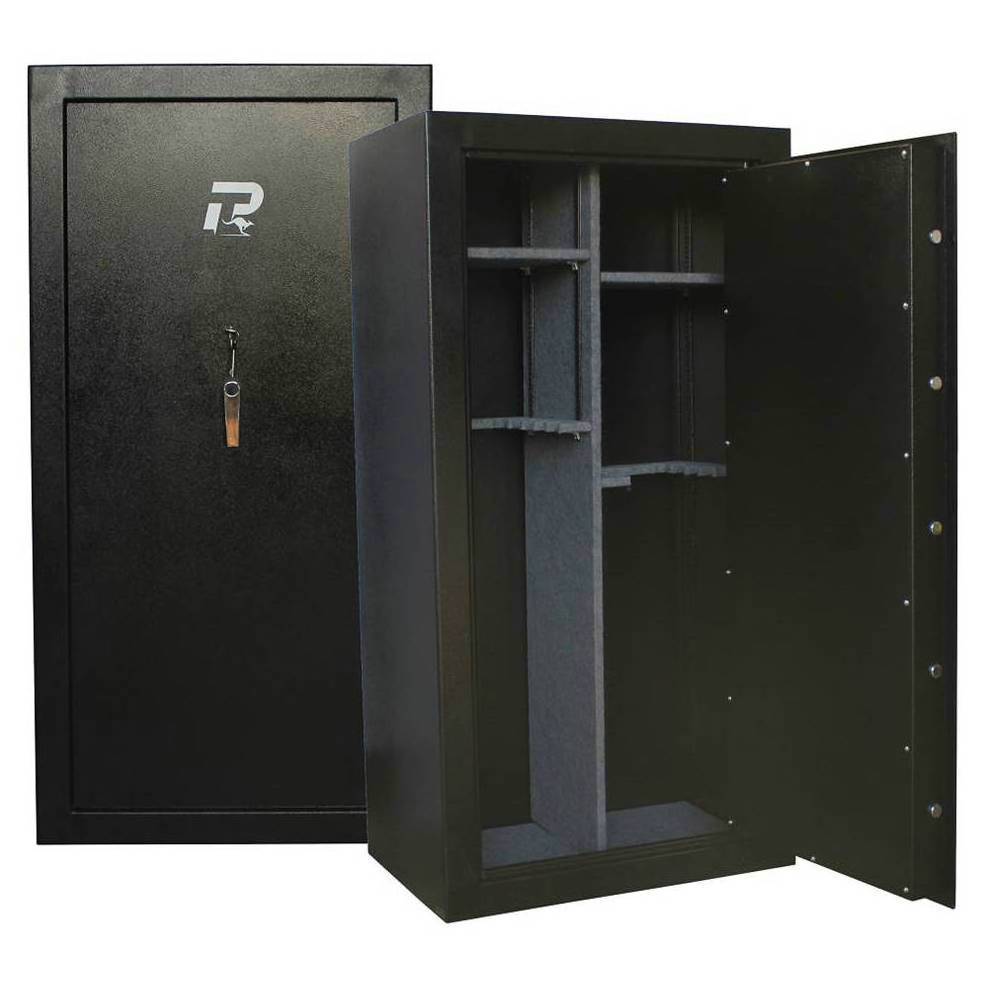 Wholesale Heavy Duty Big Storage 15 Guns Reliable Security Fireproof Gun Safe Box with Mechanical lock