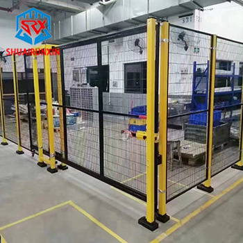 2023 Design Iron Safety Barrier Fence Panel Galvanized and Coated for Workshop Protection Gate and Farm Fence Security