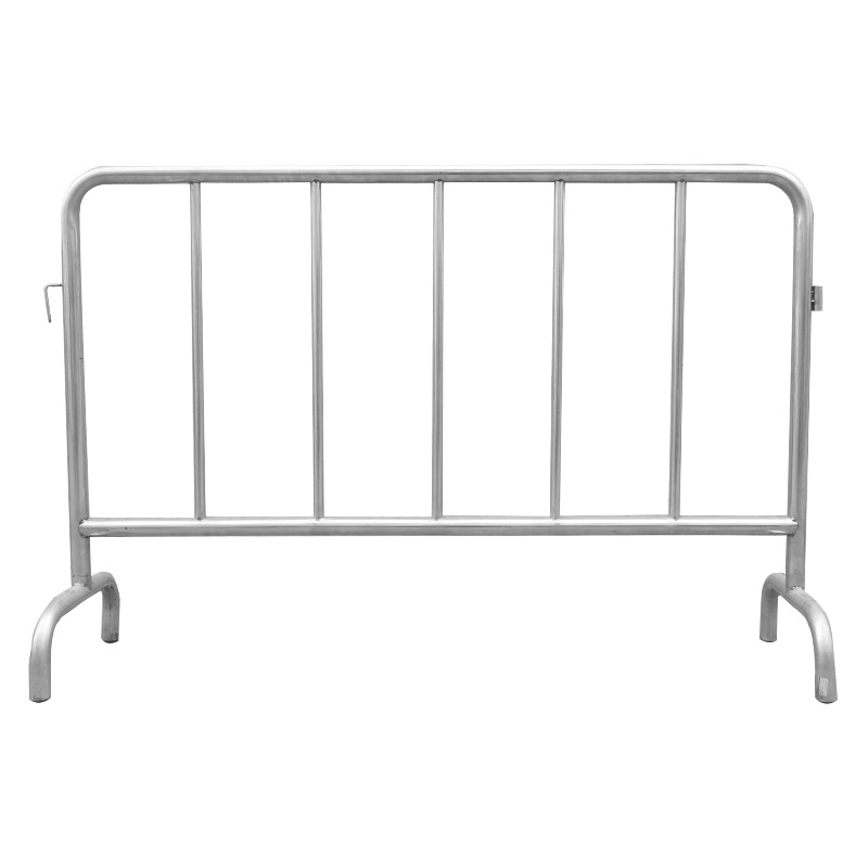 Portable Iron Aluminum Guardrail Steel Temporary Crowd Control Barricades for Road Traffic Safety Concert Pedestrian Barrier