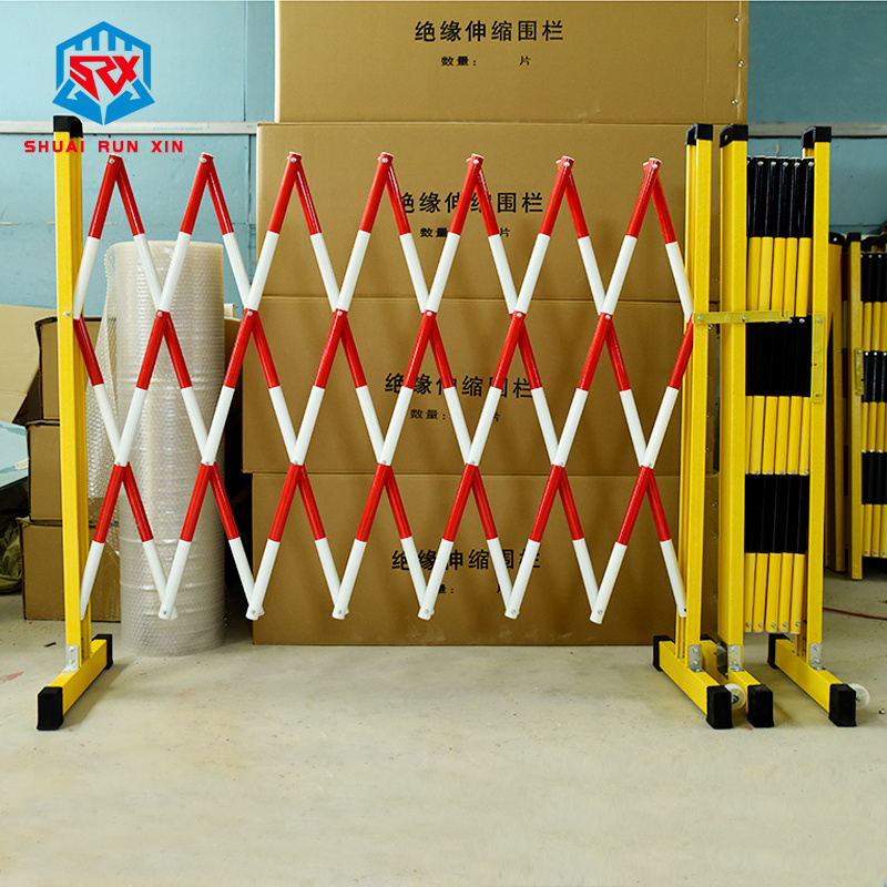 500cm Expandable Metal Safety and Traffic Barrier Retractable Scissor Fence Accordion Elevator Crowd Control Expandable Barrier