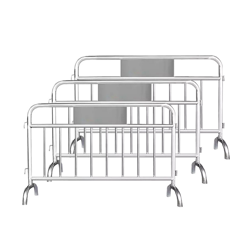 Crowd Control Barrier Customized Metal Crowd Control Barrier / Portable Barricades / Temporary Fence