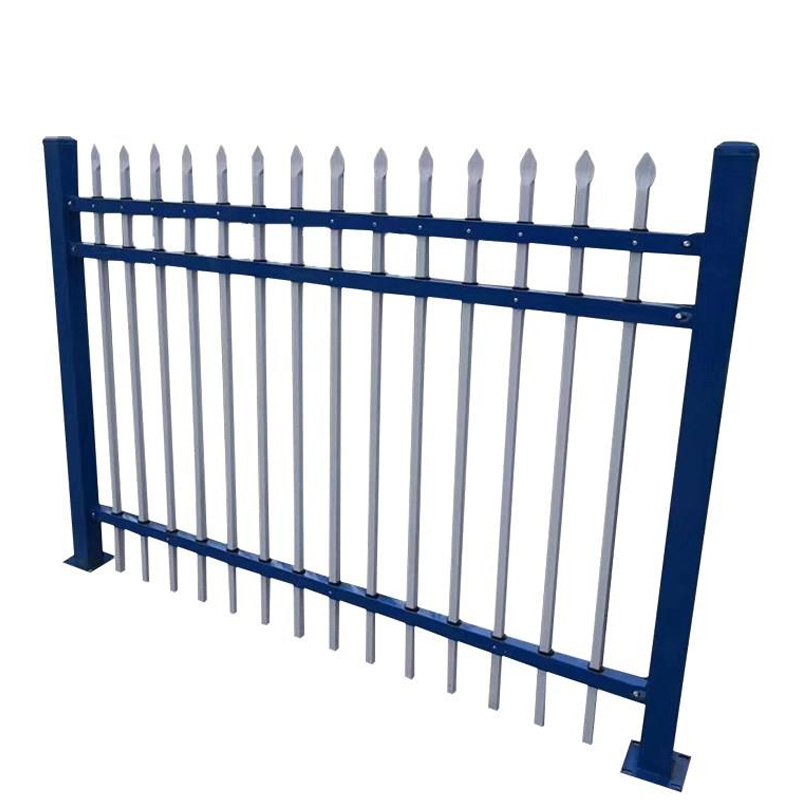 High Quality Aluminum and Steel Wrought Iron Fence Panels Modern Designs Waterproof for Gate Security Coated