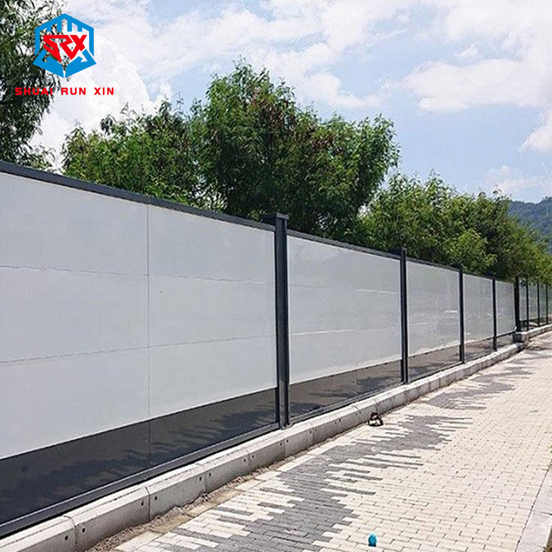 Factory direct Wood plastic composite fence panel waterproof board outdoor PVC fence board  Fencing