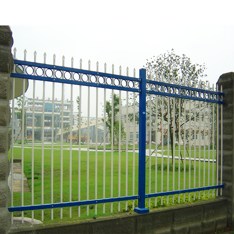 China factory Popular Design Decorative Wrought Iron Fence for Garden