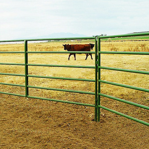 Hot Sale Heavy duty Livestock Cattle Corral Fence and Horse Round Pen Panels