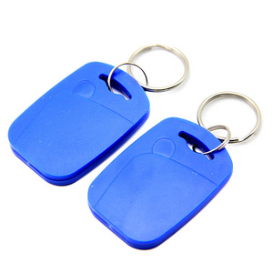 13.56MHZ Eco-friendly Key Fob cards plastic NFC smart door access cards waterproof keychain cards