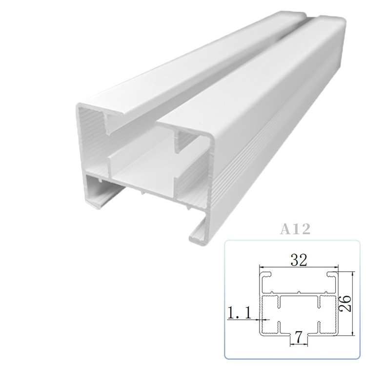 factory wholesale price 1.1 skin thickness remote control  design smart curtain motor  motorized electric curtain track