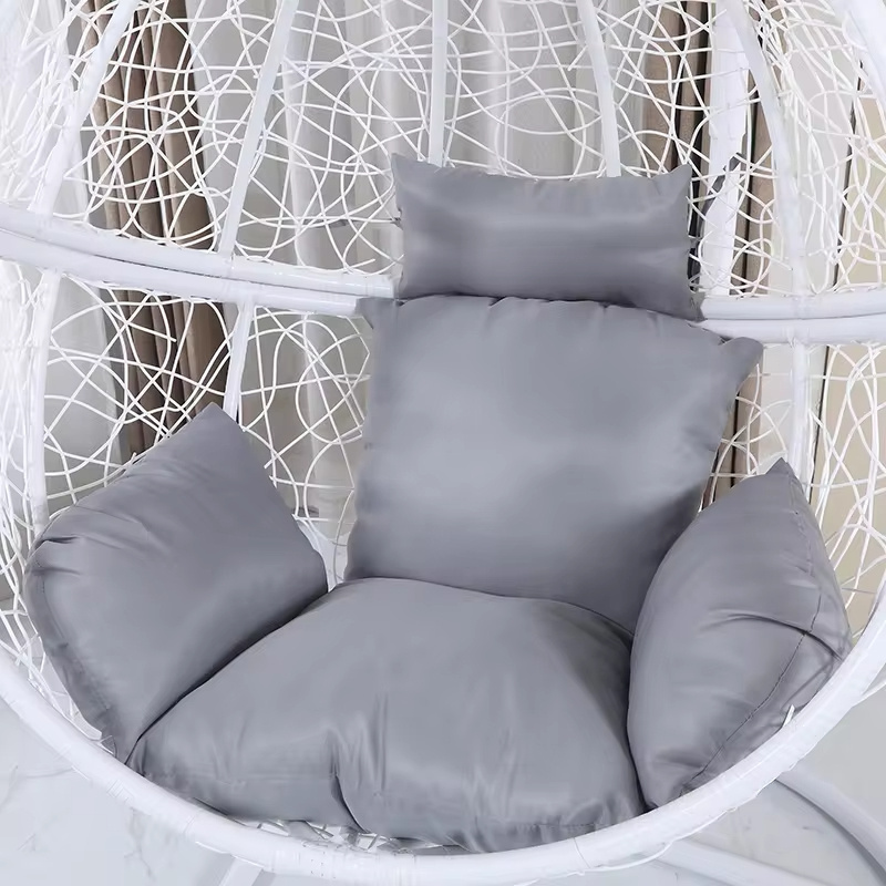 Modern Garden Egg Chair Outdoor Furniture Single Seat Hanging Hammock Chair Indoor Wicker Rattan Patio Swings With Stand