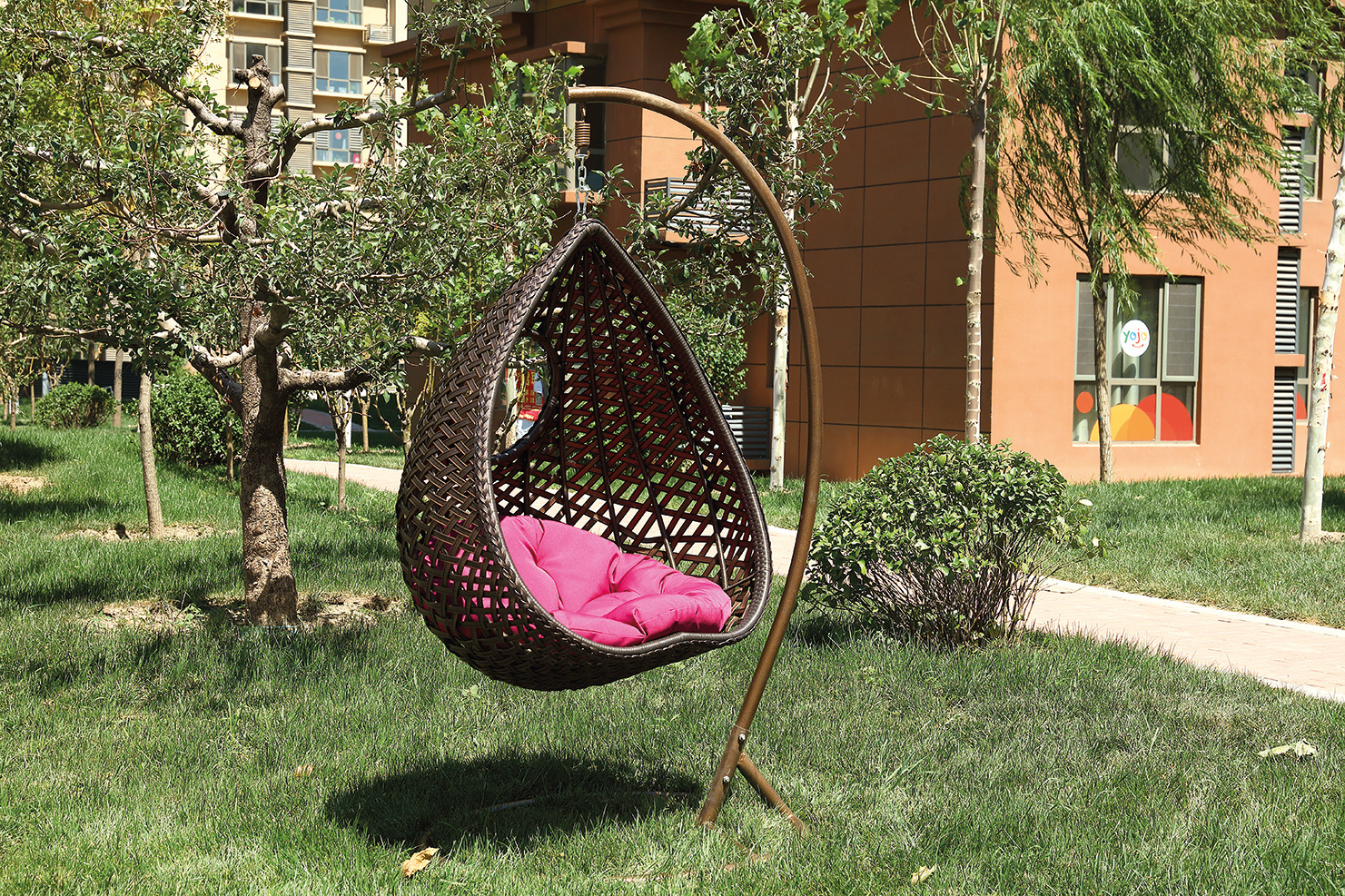 balcony Garden park living room Outdoor Hammocks Furniture Patio egg chair outdoor swing