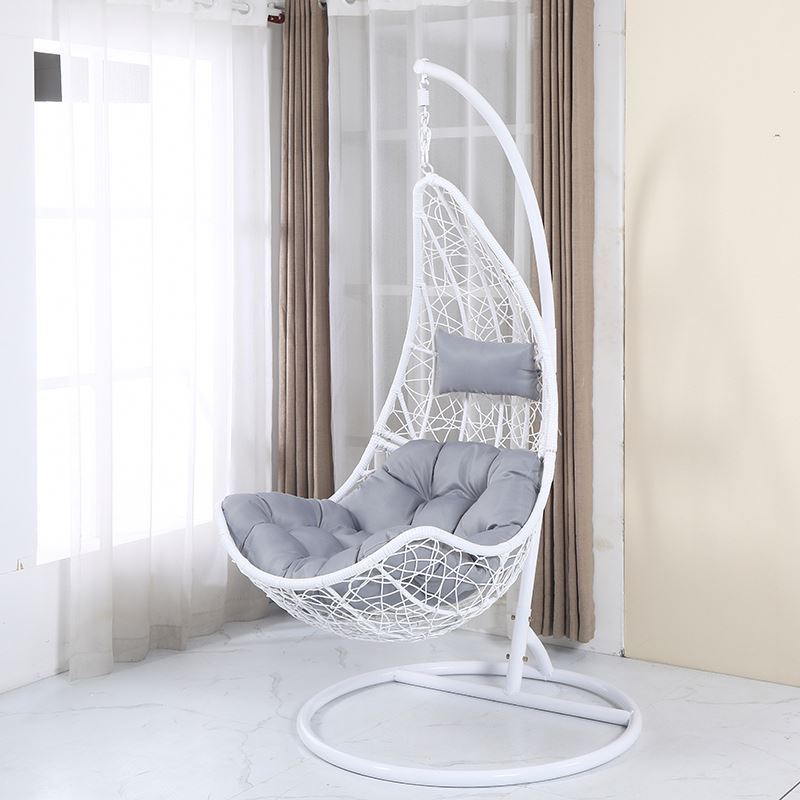 Hot Sale Steel Frame Swing Chair Outdoor Furniture Garden Backyard Patio Swings With Canopy