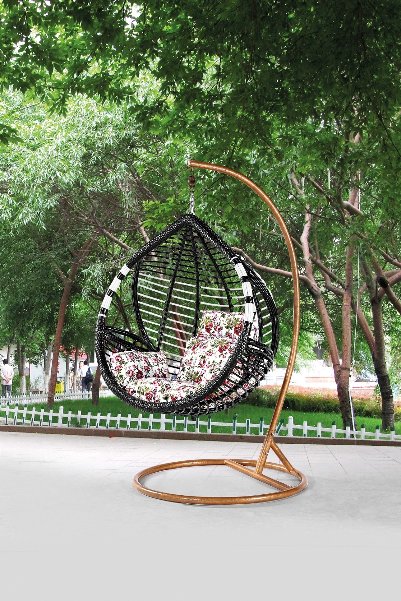 balcony Garden park living room Outdoor Hammocks Furniture Patio egg chair for indoor outdoor patio rope swing chair