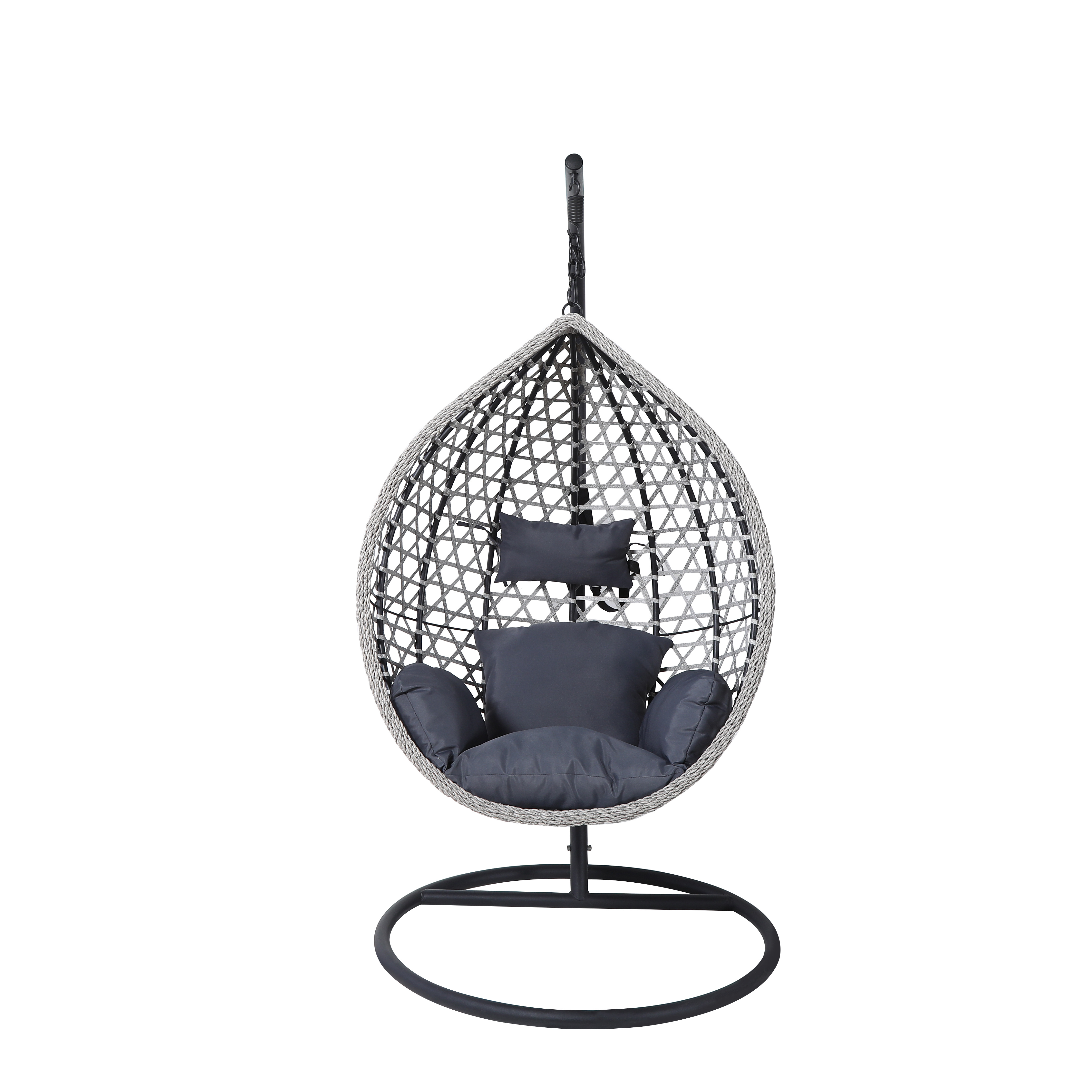 balcony Garden park living room Outdoor Hammocks Furniture egg Patio Swings hanging chair white