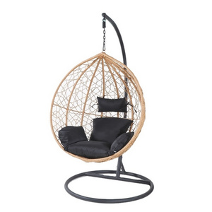 Hammock Chair With Stand Heavy-duty Hanging Chair Indoor Outdoor Sturdy Swing Chair With Stand