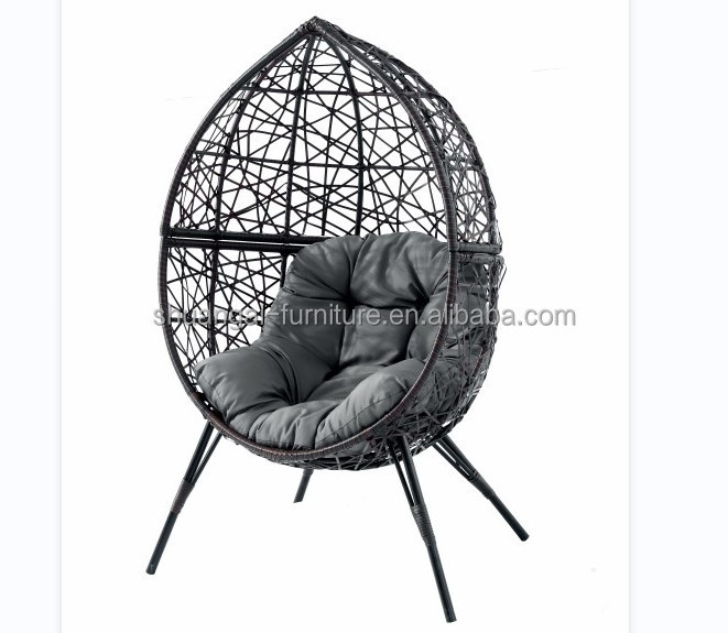 Yiyu Collapsible Pendant Swing Chairs With Foot Rest For Indoor And Outdoor Bedroom Terraces