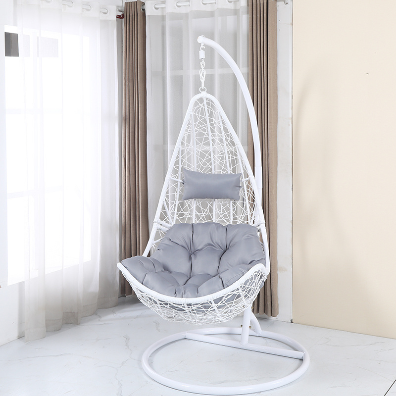 Fantastic Design Large Size Swings Handmade Hanging Chair Black Iron Swings For Outdoor And Indoor Usage