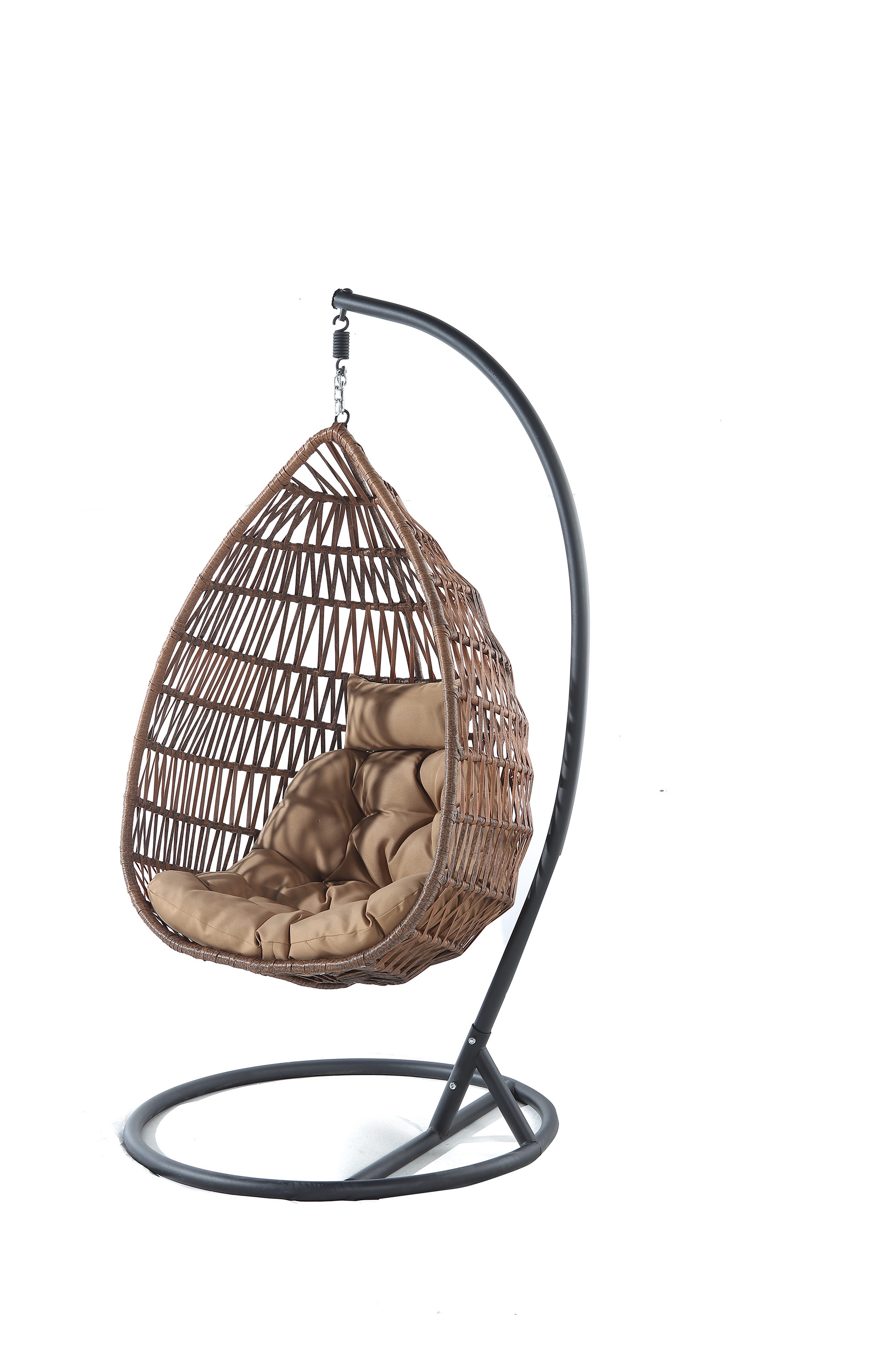 Glass Steel Eggshell Hollowed Out Chair Balcony Hanging Basket Modern Luxury Swing Hanging Leisure Hanging Chair