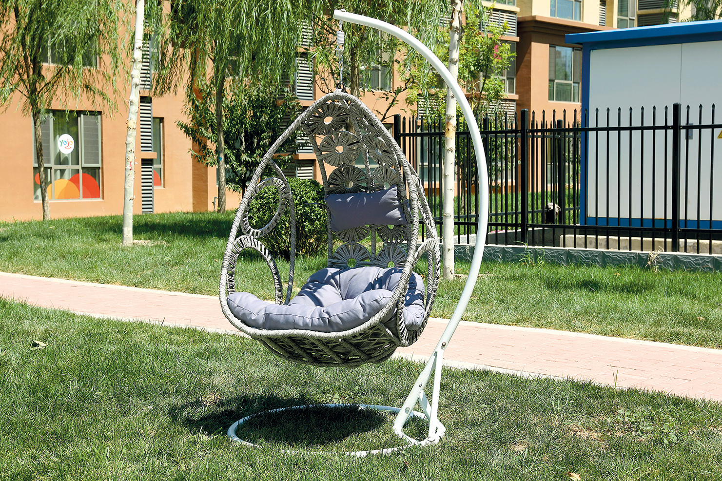 balcony Garden park living room Outdoor Hammocks Furniture egg Patio Swings balcony cocoon hanging chair