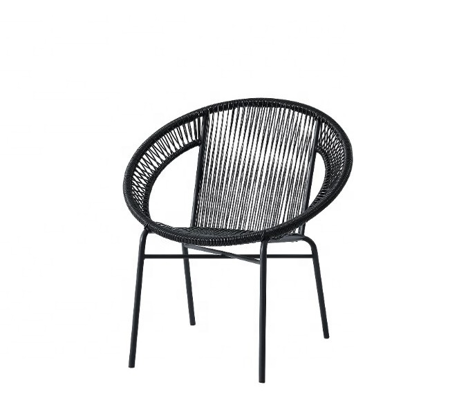 Best Quality Swivel Chair Middle High Back Rattan Chair From Indonesia