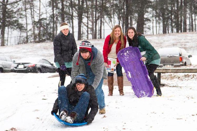 2024 New Style Plastic Snow Kids Toboggan Sled