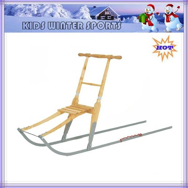 2024 Winter Snow Spark Sled Ice Fishing Kick Sled