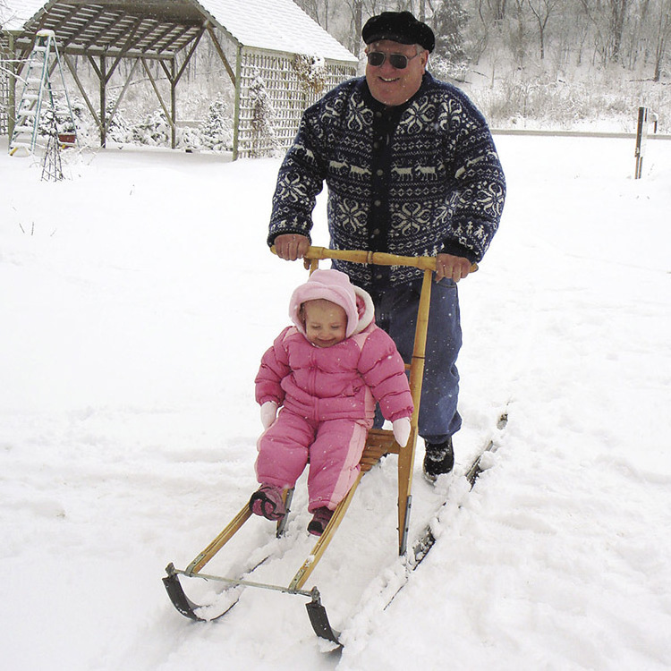 Ice Fishing Kicksled for Adult and Children