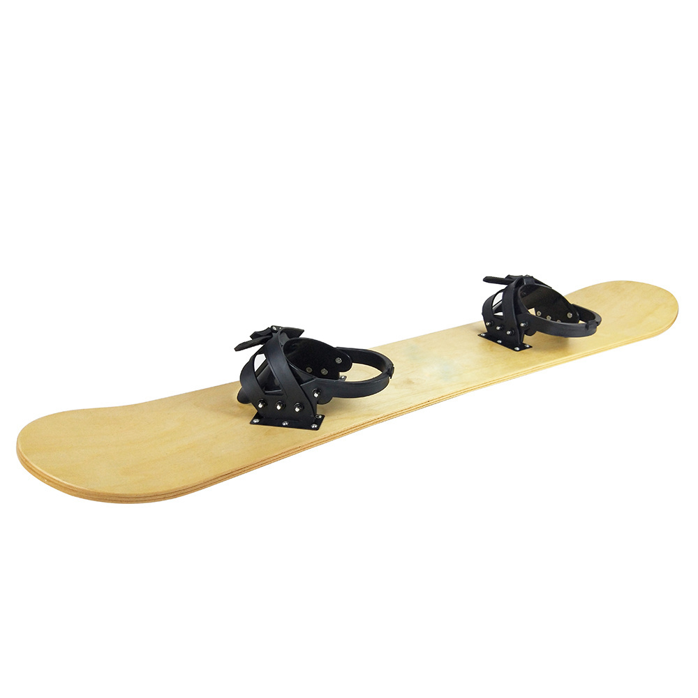 2024 Plain white Blank Wooden Snowboards without Bindings