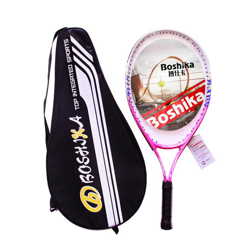 Custom 23 inch Parent Child Sports Game Toys Playing Game Plaything Sports Supplies Mini Alloy Tennis Racket for Children