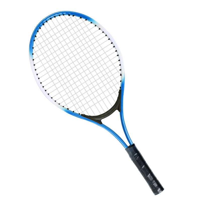 Custom Ferroalloy Self-training Tennis Racket Single Trainer Children's Beginners Serve Tennis Racquets With Line