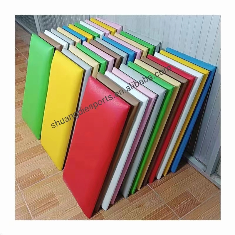 High Quality Foam Wall Padding for Sports Training Wall Protecting Mat for bedroom wall pads for kindergarten