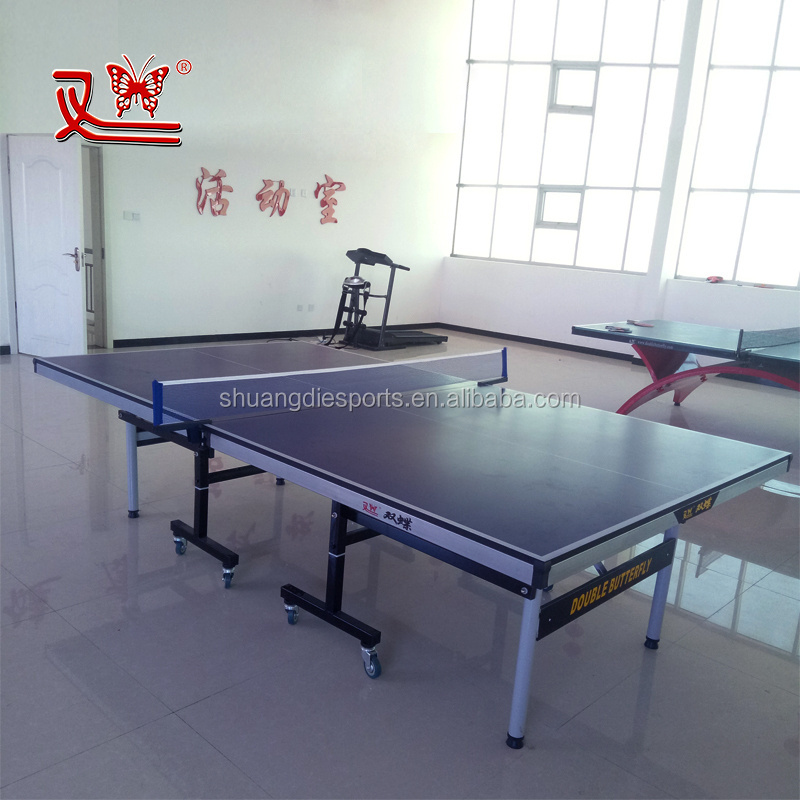 China manufacturer direct supply upgraded table tennis table with brake