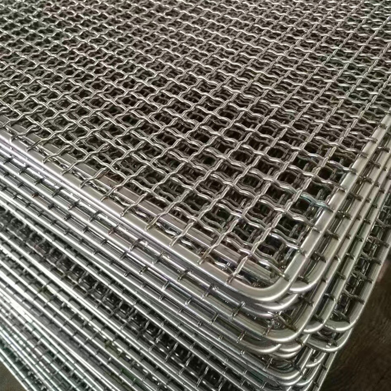 barbecue wire mesh /barbecue grill netting/stainless steel BBQ grill