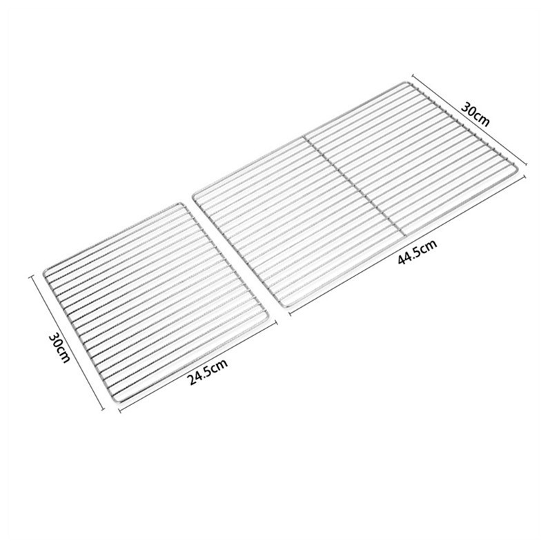 Korean 304 stainless steel spring fine wire charcoal round bbq grill grate Barbecue rack mesh