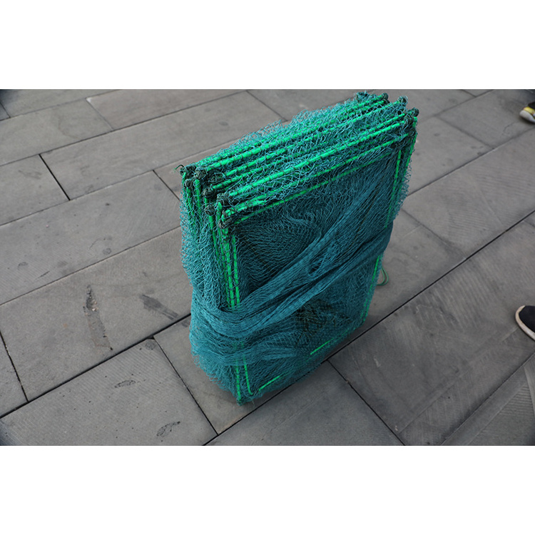 Fish Pot PE Hot-selling Long Folding Fishing Catch Fish ,shrimp...etc Aquaculture Traps,aquaculture Traps 40x55x19 Durable