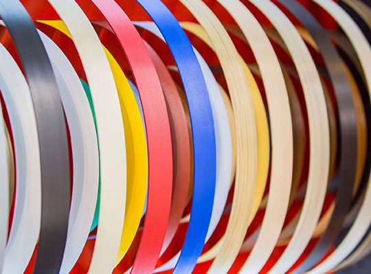 Customized band PVC 3D Acrylic ABS PVC edge banding strip/tape/trim for 3/4 MDF and 7/8 plywood