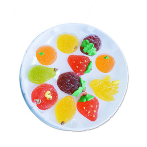 Chinese Wholesale Hot Snacks Fruit Flavor Coconut Soft Jelly Corn Fudge Christmas Gummy Candy