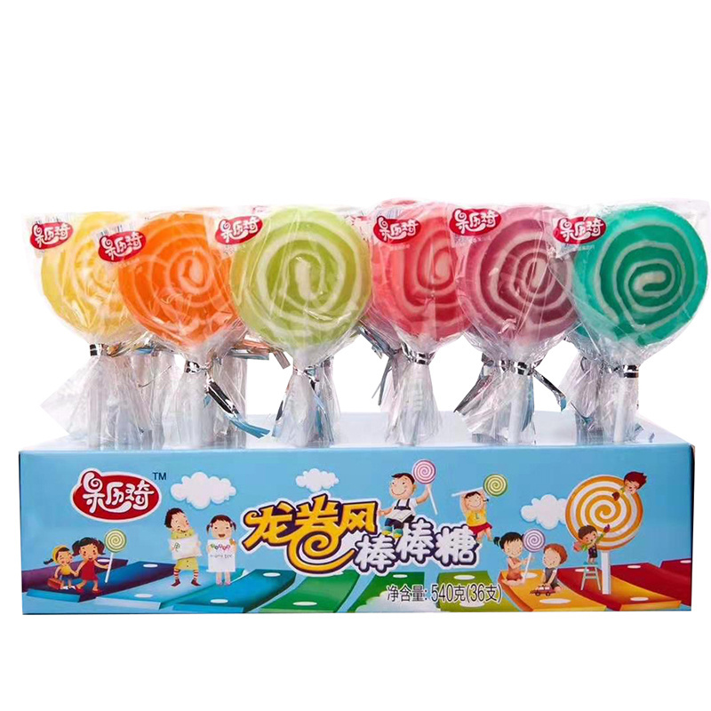 Halal Manufacturer Wholesale Bulk  Handmade Candy And Sweet Fruit Flavor Jelly Candy Lollipop