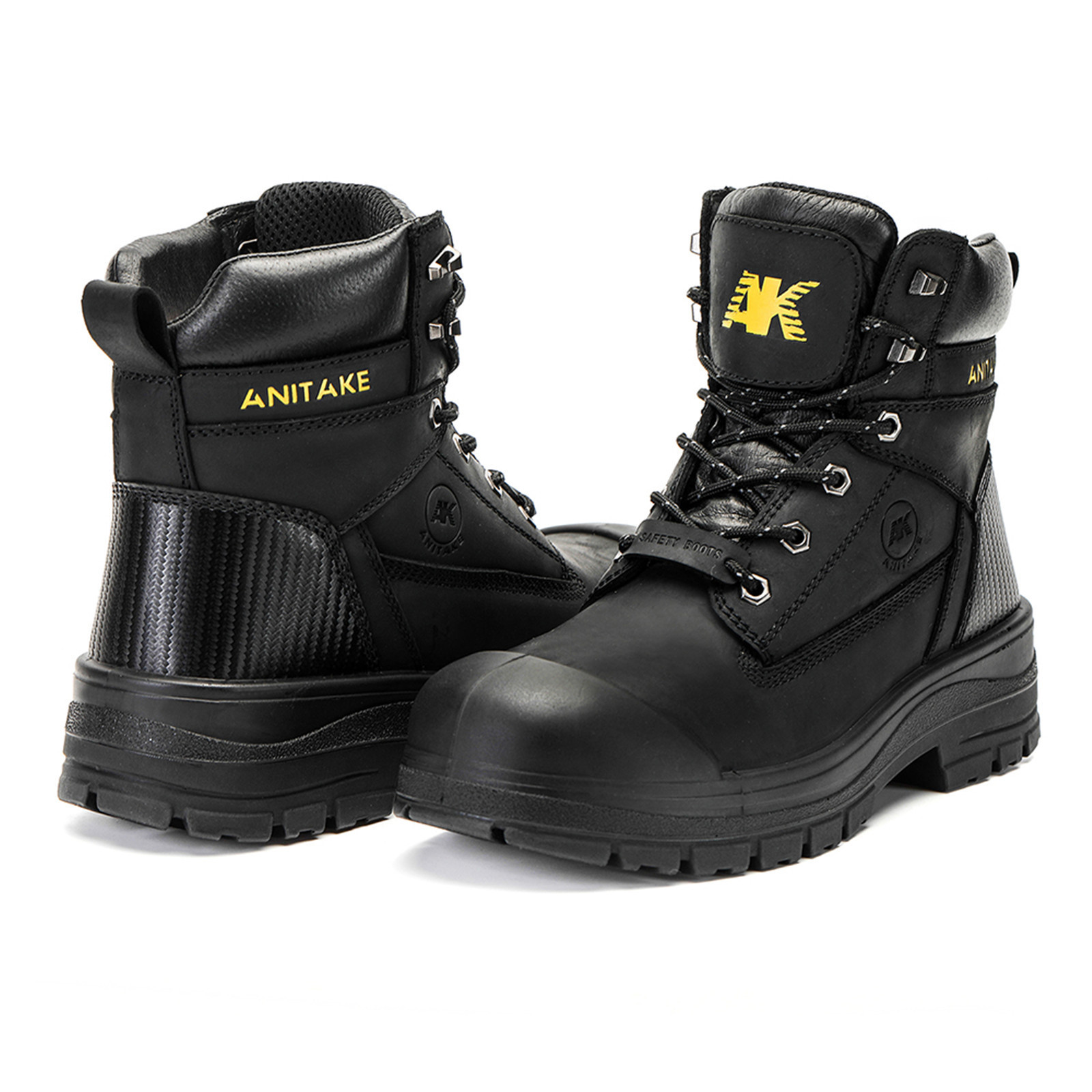 ANITAKE AK-2103 Steel Toe work boots safety shoes Puncture proof Anti-slip comfortable safety boots