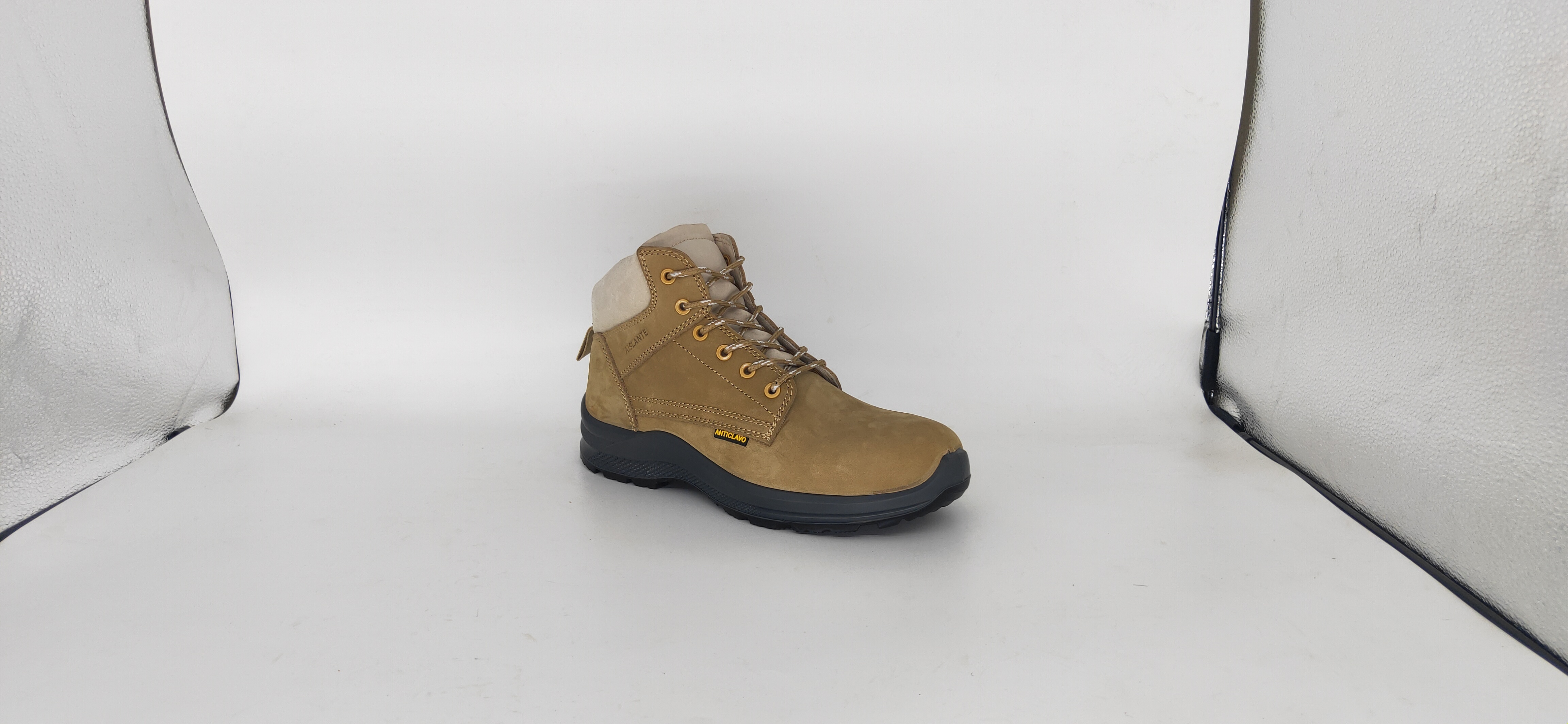 Goodyear Toe Cap Construction Shoes Work Safety Boots Composite Steel Custom Men Leather Unisex OEM Customized Anti American ISO