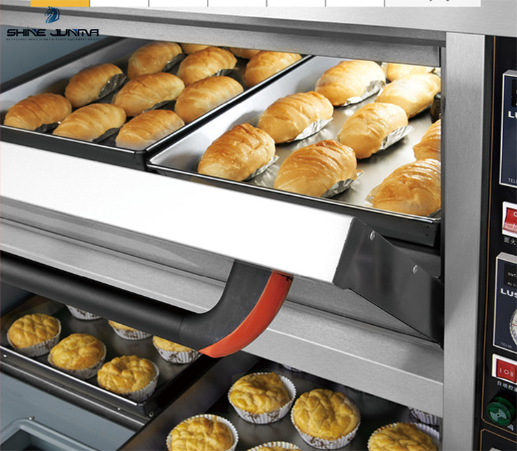 Hot sales Industrial oven for baking bread 3 deck 9 trays portable cake baking oven