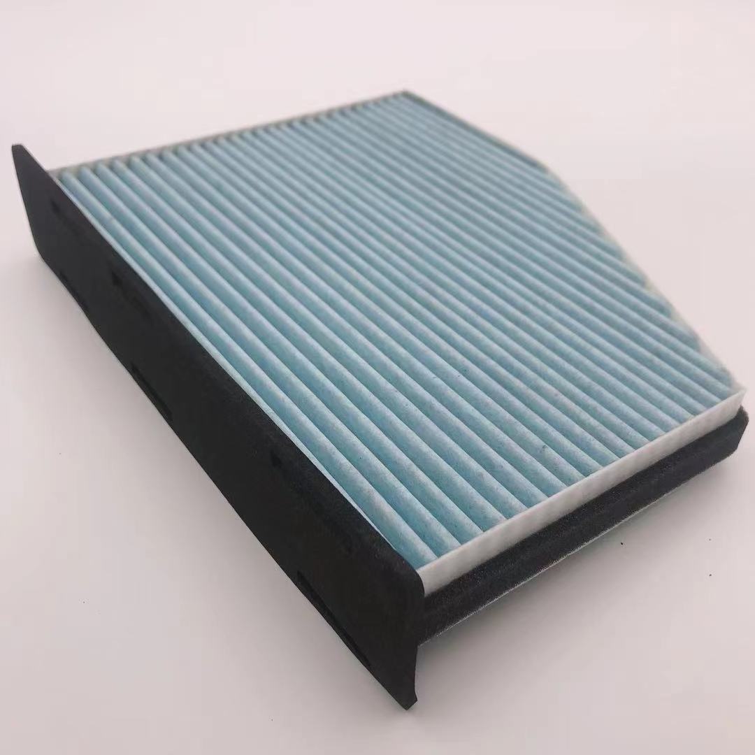 High efficiency eliminating smell electrostatic adsorption Activated carbon cloth air conditioning filter element for car