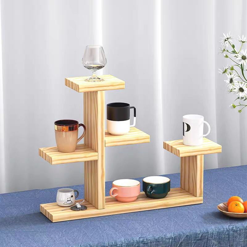 Tree hand office storage rack Jewelry cosmetics display base model display table custom storage rack