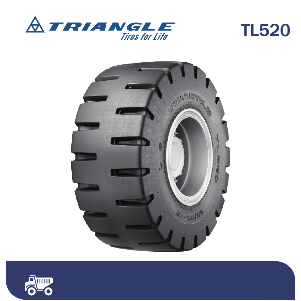 Bias Tire with Super Deep Tread for Enhanced Wear and Traction  TL520  20.5-25 23.5-25 45/65-45 CHINESE SUPPLIER manufacturers