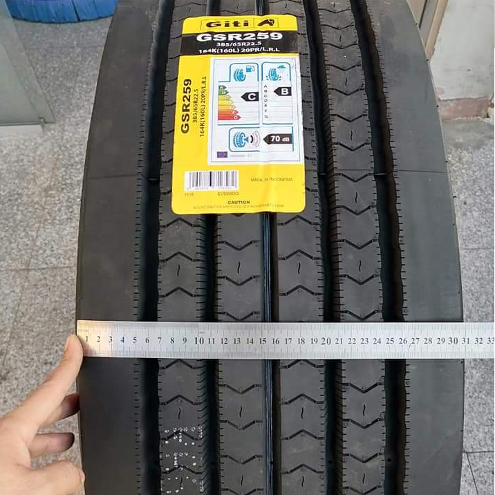 GITI Brand Tyre  Excellent Resistance giti gsr259 385/65 r22 5 pneus 385/55R22.5 GSR259