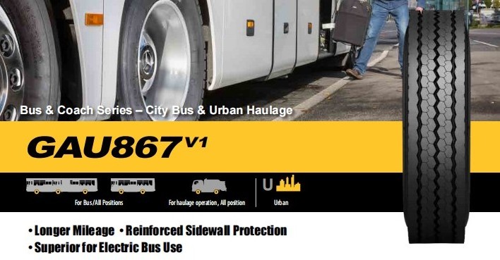 Global highest standard  tires and services GITI TBR Radial truck tyre  tbrGAU867V1 225/75R16 215/75R17.5 265/70R19.5 255/70R22.