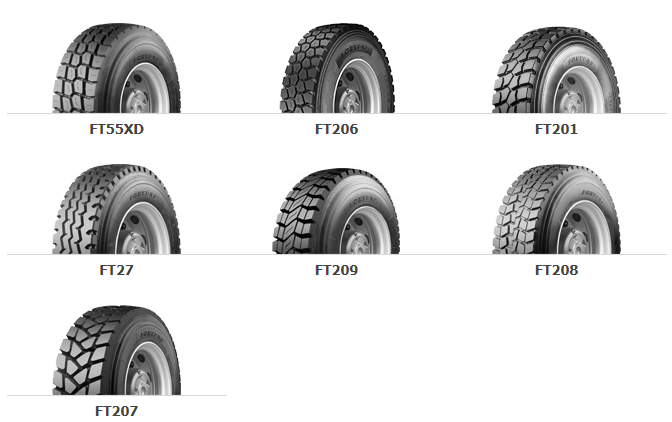 Fortune Tire FT209 13R22.5 CHENGSHAN TIRE CST209 13R22.5 AUSTONE