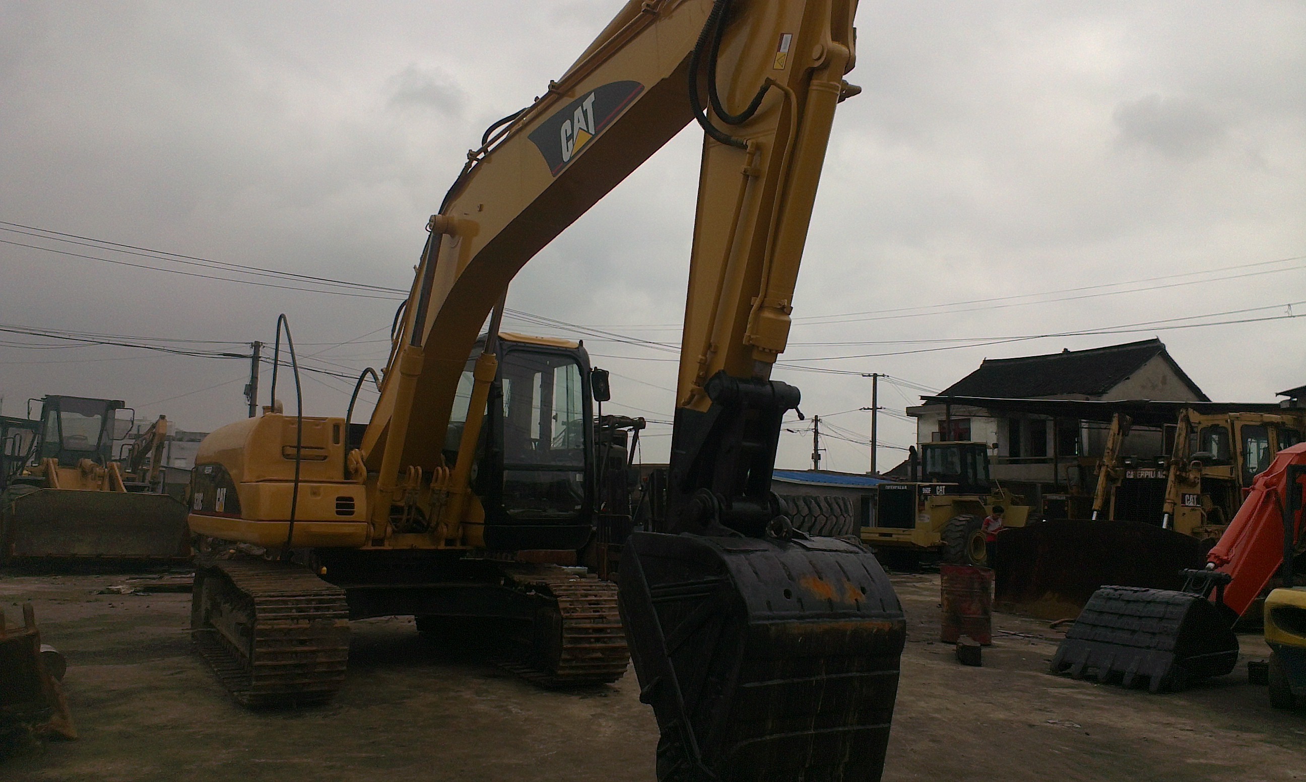 Used 7 tons cheap price used crawler excavators 315D Top brand Caterpillar excavator for sale good Digger earth Moving machinery