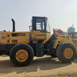 Used Free Shipping Komatsu second hand machinery for sale Top Brand WA320 380  Good Machine Wheel Loader for Sale