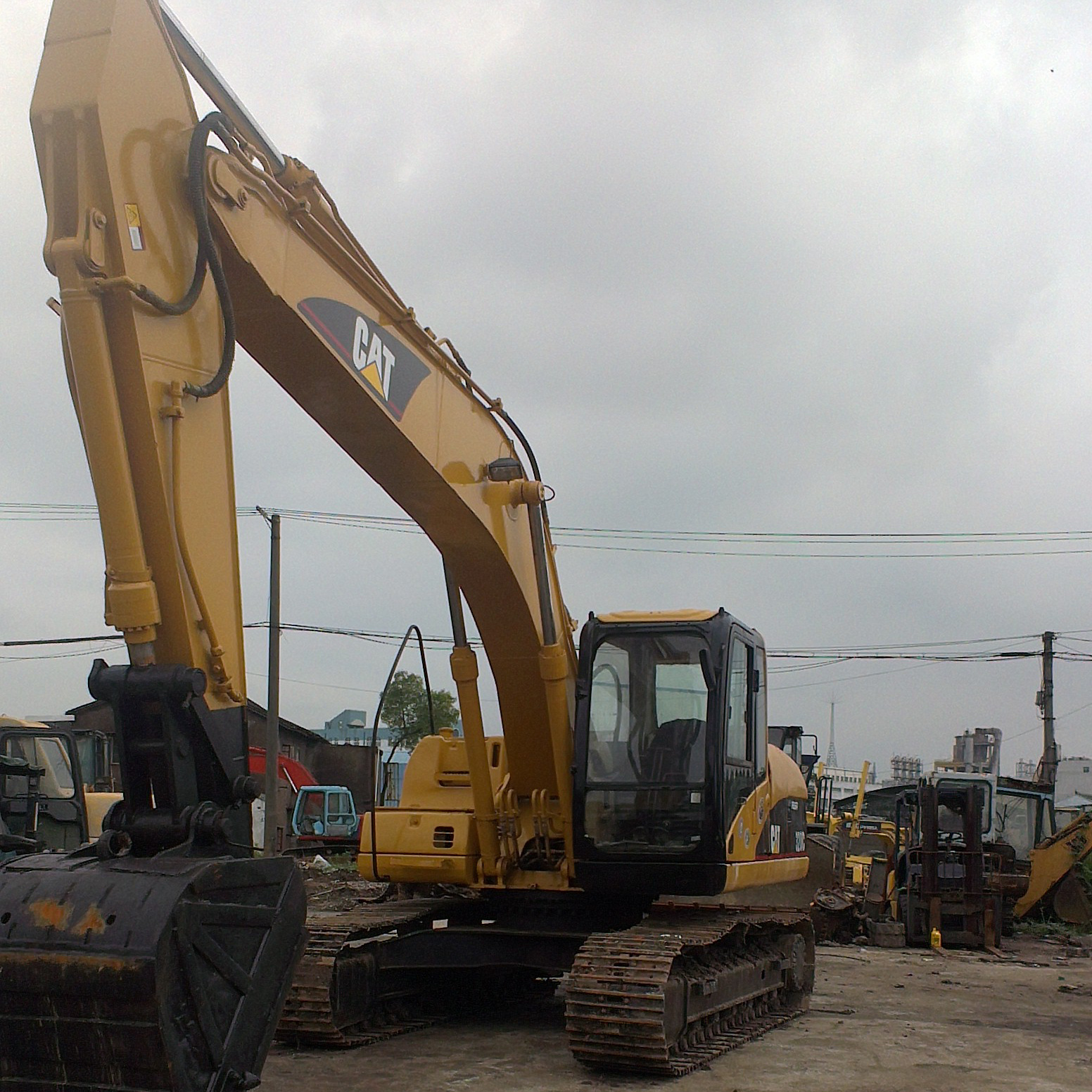 Used 7 tons cheap price used crawler excavators 315D Top brand Caterpillar excavator for sale good Digger earth Moving machinery