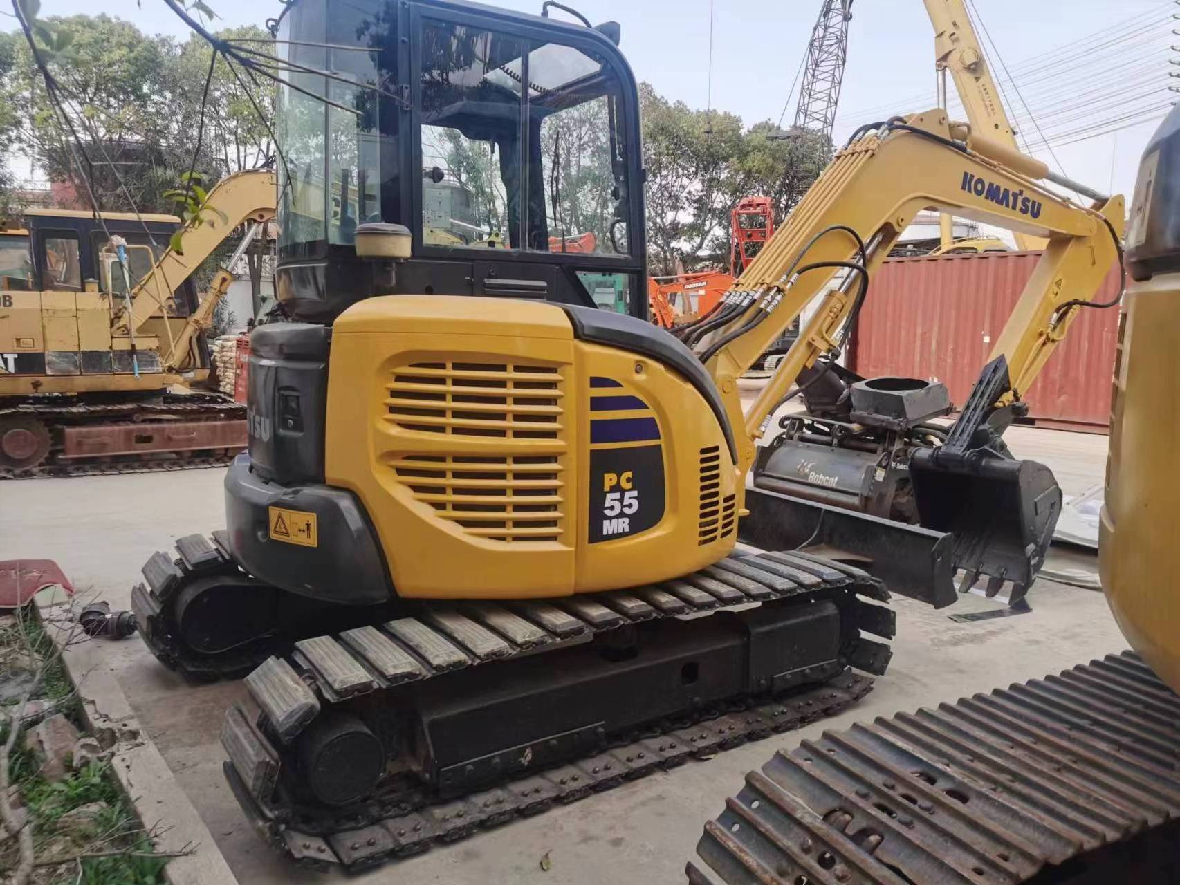 Komatsu brand used mini excavator PC55 PC35 PC60 Secondhand Komatsu 5 ton digger excavators for sale